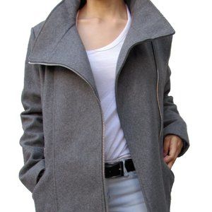 Guess gray pea coat